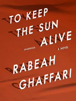 To Keep the Sun Alive - Audiobook